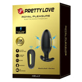 Pretty Love - Kelly Plug Anal Wiederaufladbarer Vibrator Schwarz