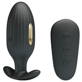 Pretty Love - Kelly Plug Anal Wiederaufladbarer Vibrator Schwarz