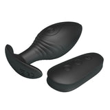Pretty Love - Regina Anal Plug Wiederaufladbarer Vibrator Schwarz