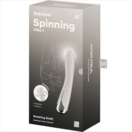 Satisfyer - Spinning Vibe 1 g-Spot Beige Rotator Vibrator