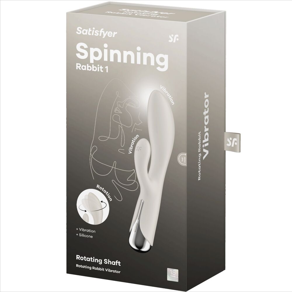 Satisfyer - Spinning Rabbit 1 Klitoris und g-Spot Stimulation Beige