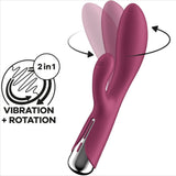 Satisfyer - Spinning Rabbit 1 Stimulation der Klitoris und des Roten g-Punkts