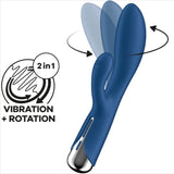 Satisfyer - Spinning Rabbit 1 Klitoris und g-Spot Stimulation Blau