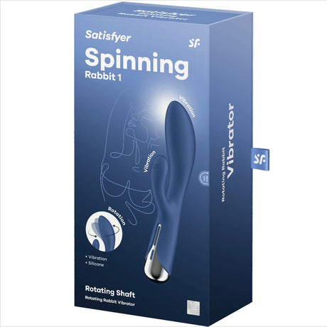 Rabbit-Vibrator Spinning Rabbit 1 Klitoris und g-Spot Stimulation Blau.6