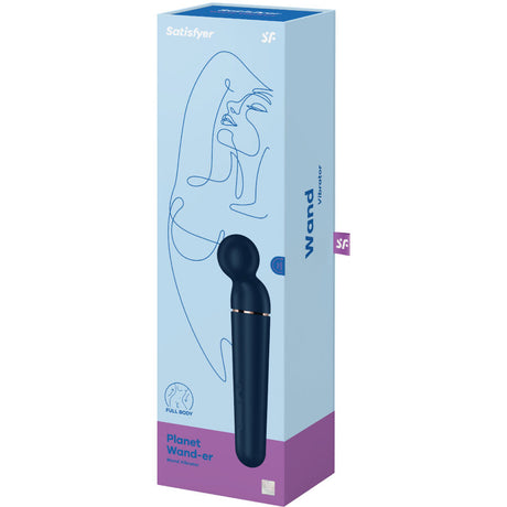 Satisfyer - Planet Wand-Er Vibrator Massager Blau