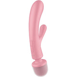 Satisfyer - Triple Lover Rabbit Vibrator Massager Rosa