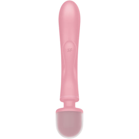 Satisfyer - Triple Lover Rabbit Vibrator Massager Rosa