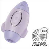 Satisfyer - Mission Control Flieder Kleiner Doppelimpuls Vibrator