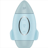 Satisfyer - Mission Control Blauer Kleiner Doppelimpuls Vibrator