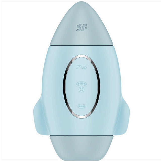 Satisfyer - Mission Control Blauer Kleiner Doppelimpuls Vibrator