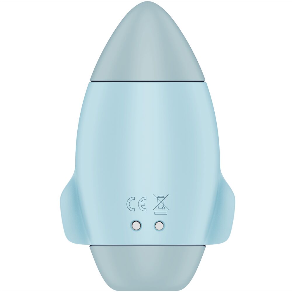 Satisfyer - Mission Control Blauer Kleiner Doppelimpuls Vibrator