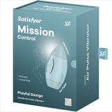 Satisfyer - Mission Control Blauer Kleiner Doppelimpuls Vibrator