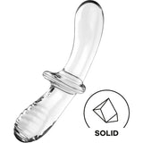 Satisfyer - Doppel Kristall Dildo Transparent