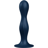 Satisfyer - Double Ball-R Silikondildo Blau