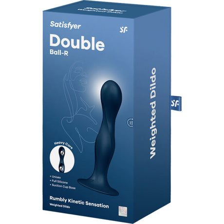 Dildo Double Ball-R Silikondildo Blau.3