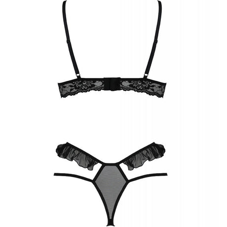 Passion - Dolly-Set Zweiteilig Schwarz S/M