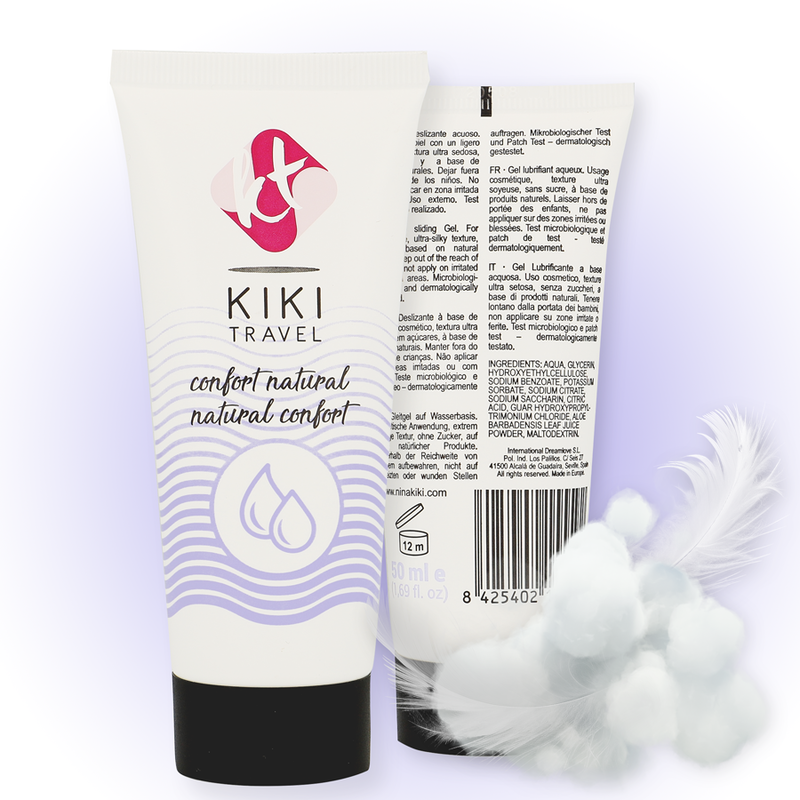 Kikí Travel - Confort Natürliches Gleitmittel 50 ml