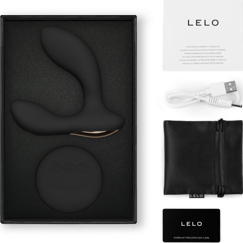 Lelo - Hugo 2 Prostatamassager mit Fernbedienung Schwarz
