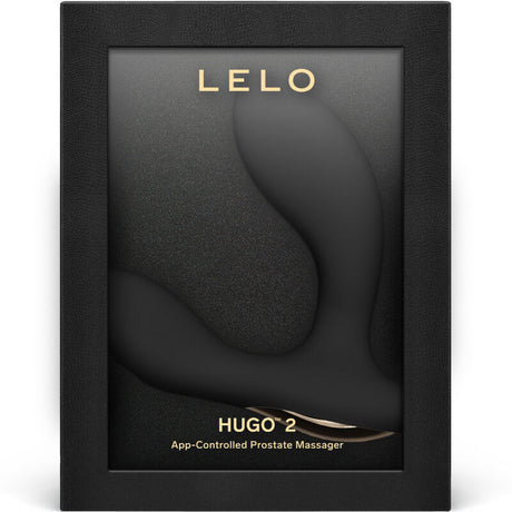 Analplug Hugo 2 Schwarzes Prostatamassager 7,2 x 4,1 cm.2
