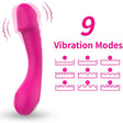 Vibrator G-Punkt Silikon Fuchsia 18,3 x 4 cm