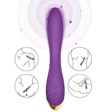 Armony - Flamingo Vibrator Multiposition Lila