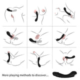 Armony - Dildo Vibrator g-Spot Silikon Schwarz