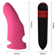 Vibrator Aurora Finger Fuchsia
