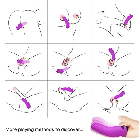Armony - Aurora Vibrator Finger Lila