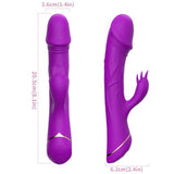 Armony - Dildo Vibrator Kaninchen Silikon Lila