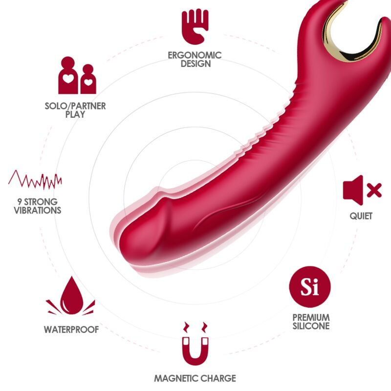 Armony - Prince Dildo Vibrator & Rotator Rot