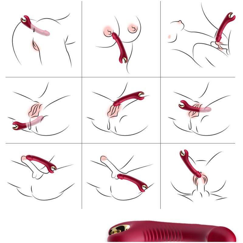Armony - Prince Dildo Vibrator & Rotator Rot