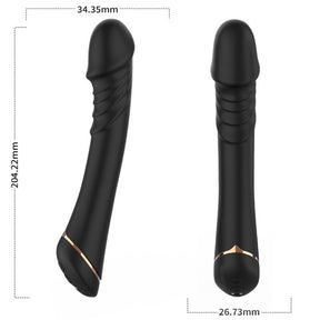 Armony - Dildo Vibrator Silikon Schwarz