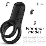 Armony - Doppelringvibrator Schwarz