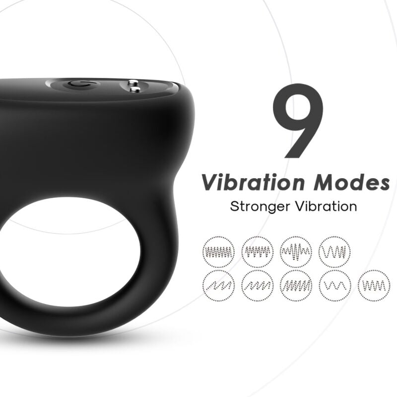 Armony - Ringvibrator Schwarz