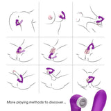 Armony - Secretkiss Leckt Vibrierenden Clit und Vibrator, Gebogen Lila