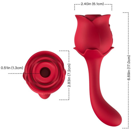 Sextoy Roselover Klitoris-Saug- & Stimulator Rot.2