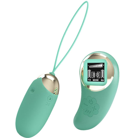 Vibrator Grüne Fernbedienung Vibrierende Eiermine Weiß