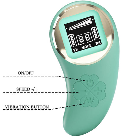Vibrator Grüne Fernbedienung Vibrierende Eiermine Weiß.3