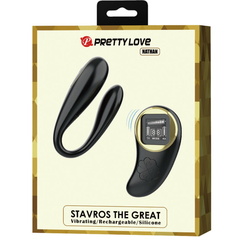 Pretty Love - Nathan Double Pleasure Vibrator mit Fernbedienung