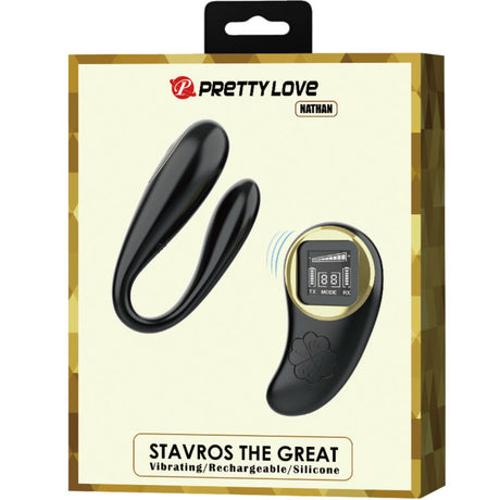 Pretty Love - Nathan Double Pleasure Vibrator mit Fernbedienung