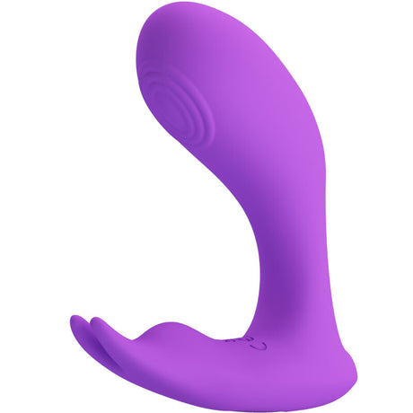 Vibrator Idabelle Vibration & Pulsation Fernbedienung Violett