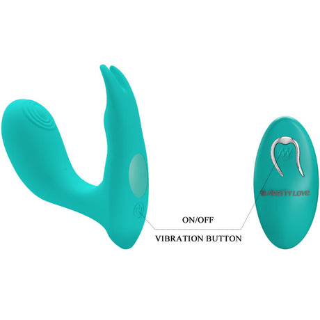 Vibrator Idabelle Vibration & Pulsation Fernbedienung Blau.5