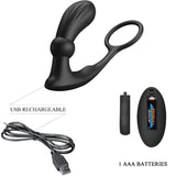 Pretty Love - Warren Black Analring & Vibrator