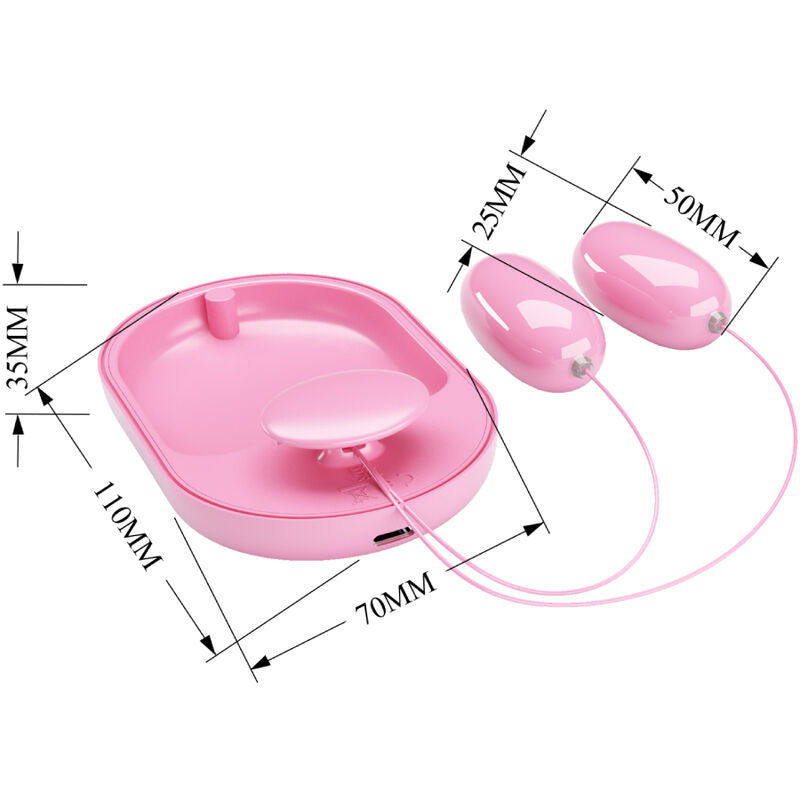 Pretty Love - Fun Box Rosa Vibrierende Kugel
