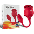 Klitoris-Sauger Rose mit 10 Modi Rot