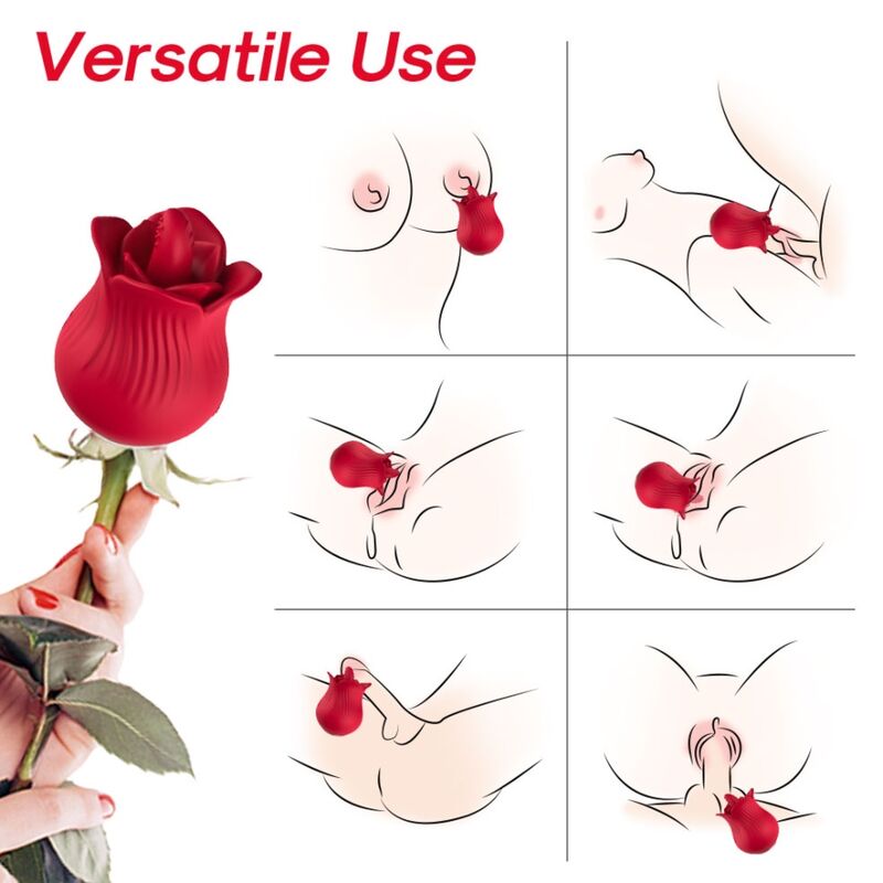 Armony - Rosa Vibrator & Stimulator Rot