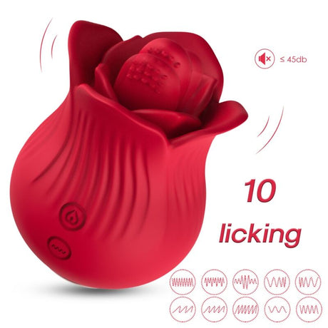 Armony - Rosa Vibrator & Stimulator Rot