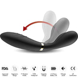Armony - y-Wand Massager & Vibrator Doppelkopf Schwarz