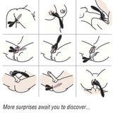 Armony - y-Wand Massager & Vibrator Doppelkopf Schwarz