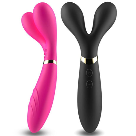 Armony - y-Wand Massager & Vibrator Doppelkopf Fuchsia